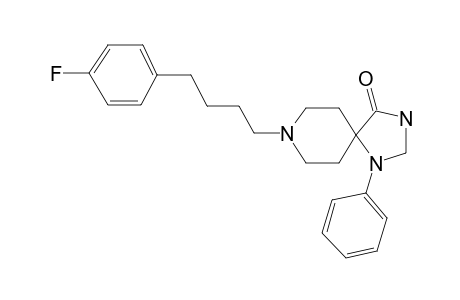 1,3,8-Triazaspiro[4.5]decan-4-one, 8-[4-(p-fluorophenyl)butyl]-1-phenyl-