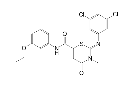 2H-1,3-thiazine-6-carboxamide, 2-[(3,5-dichlorophenyl)imino]-N-(3-ethoxyphenyl)tetrahydro-3-methyl-4-oxo-, (2Z)-