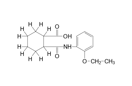 2-[(o-ethoxyphenyl)carbamoyl]cyclohexanecarboxylic acid