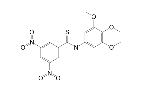 N-(3,4,5-Trimethoxyphenyl)-3,5-dinitrobenzothioamide