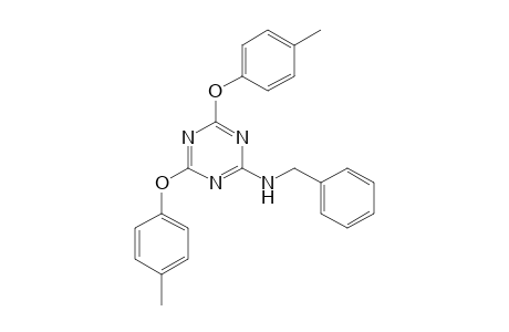 2-(Benzylamino)-4,6-bis(p-tolyloxy)-S-triazine