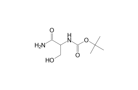 t-Butoxycarbonyl-3-hydroxyalanamide