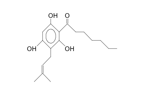 1-(2,4,6-TRIHYDROXY-3-(3-METHYL-2-BUTENYL)-PHENYL)-1-HEPTANON