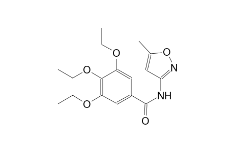 3,4,5-triethoxy-N-(5-methyl-3-isoxazolyl)benzamide