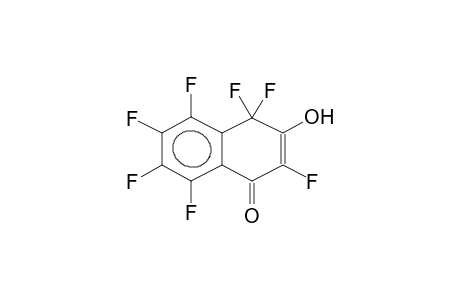 1-OXO-3-HYDROXY-1,4-DIHYDROHEPTAFLUORONAPHTHALENE