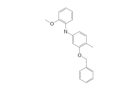 3-Benzyloxy-N-(2-methoxyphenyl)-4-methylaniline