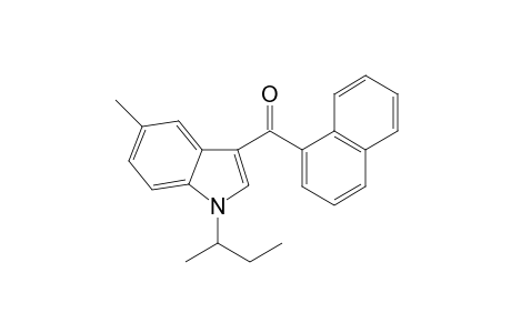 1-(sec-Butyl)-5-methyl-3-(1-naphthoyl)-1H-indole