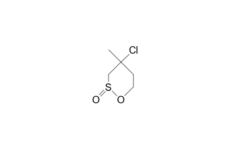4-Chloro-4-methyl-1,2-oxathiane-2-oxide