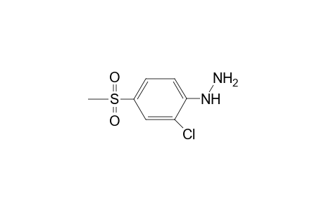 [2-Chloro-4-(methylsulfonyl)phenyl]hydrazine
