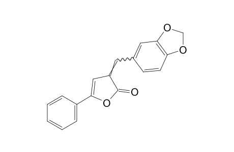 5-phenyl-3-piperonylidene-2(3H)-furanone