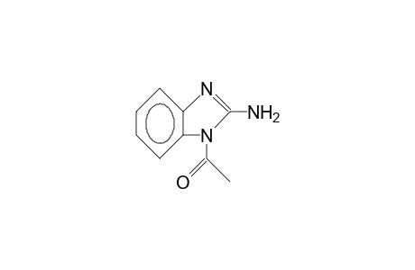 1-(2-aminobenzimidazol-1-yl)ethanone