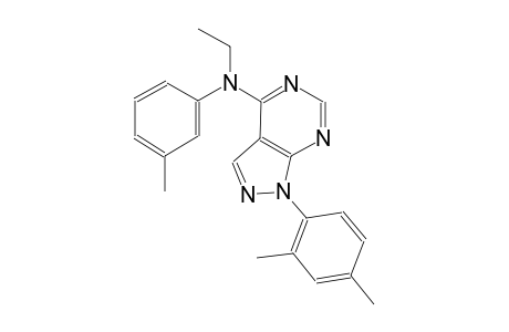 1H-pyrazolo[3,4-d]pyrimidin-4-amine, 1-(2,4-dimethylphenyl)-N-ethyl-N-(3-methylphenyl)-