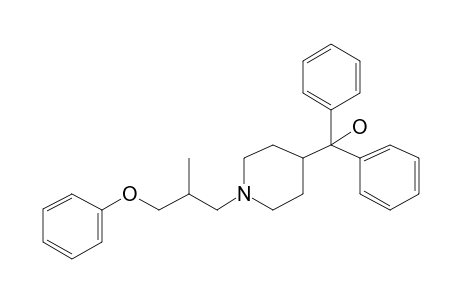 [1-(2-Methyl-3-phenoxypropyl)piperidin-4-yl]diphenylmethanol