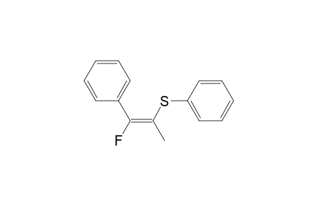 (E)-1-FLUORO-1-PHENYL-2-(PHENYLTHIO)-PROPENE