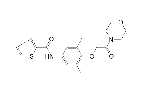 Thiophene-2-carboxamide, N-[3,5-dimethyl-4-(2-morpholino-2-oxoethoxy)phenyl]-