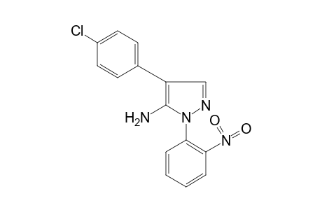 5-amino-4-(p-chlorophenyl)-1-(o-nitrophenyl)pyrazole