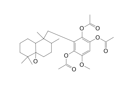 Hyatoquinone - 17,18,21-triacetate