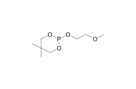 2-(2-Methoxyethoxy)-5,5-dimethyl-1,3,2-dioxaphosphinane