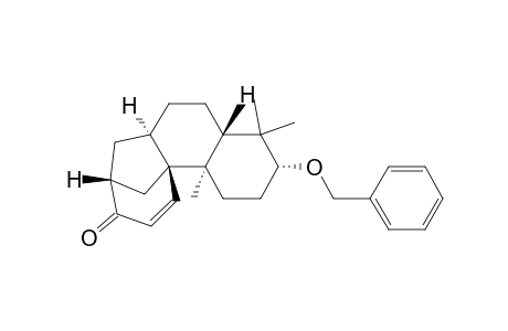 8,11a-Methano-11aH-cyclohepta[a]naphthalen-9(2H)-one, 1,3,4,4a,5,6,6a,7,8,11b-decahydro-4,4,11b-trimethyl-3-(phenylmethoxy) -, (3.alpha.,4a.beta.,6a.alpha.,8.beta.,11a.beta.,11b.alpha.)-(.+-.)-