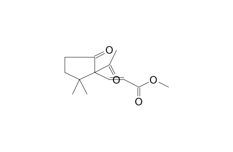 Methyl (2E)-3-(1-acetyl-2,2-dimethyl-5-oxocyclopentyl)-2-propenoate