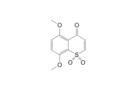 1,1-diketo-5,8-dimethoxy-thiochromen-4-one