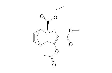 (-)-(1R,2R,6R,7S)-Ethyl 5-acetoxy-4-methoxycarbonyl-endo-tricyclo[5.2.1.0(2,6)]deca-4,8-diene-2-carboxylate