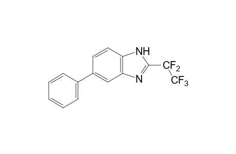 2-(pentafluoroethyl)-5-phenylbenzimidazole