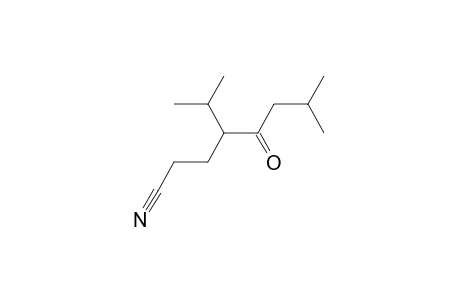 4-isopropyl-7-methyl-5-oxooctanenitrile