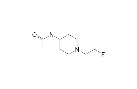 1-(2-Fluoro-ethyl)-piperidin-4-ylamine, N-acetyl-