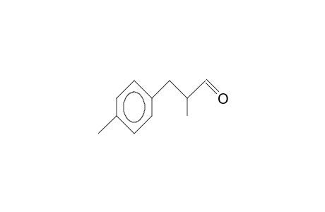 Benzenepropanal, alpha,4-dimethyl-