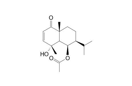 6.beta.-(Acetoxy)-4.alpha.-hydroxyeudesm-2-en-1-one