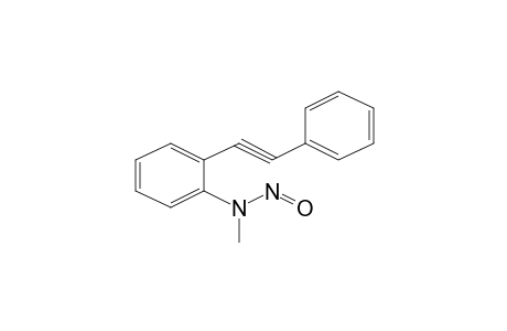 Benzenamine, N-methyl-N-nitroso-2-(phenylethynyl)-