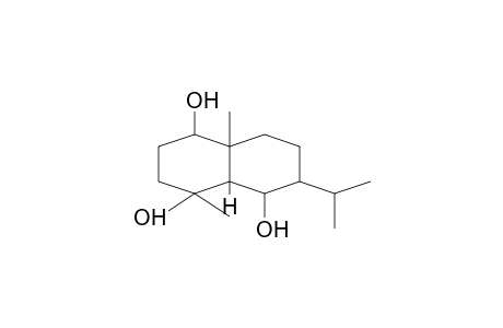 1b,4a,6b-Trihydroxy-eudesmane