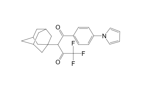 1,3-butanedione, 4,4,4-trifluoro-1-[4-(1H-pyrrol-1-yl)phenyl]-2-tricyclo[3.3.1.1~3,7~]dec-1-yl-
