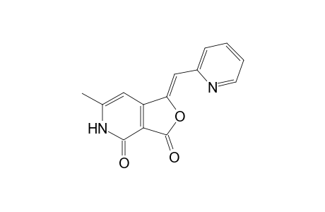 (1Z)-6-Methyl-1-(2-pyridinylmethylene)furo[3,4-c]pyridine-3,4(1H,5H)-dione