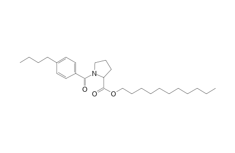 L-Proline, N-(4-butylbenzoyl)-, undecyl ester