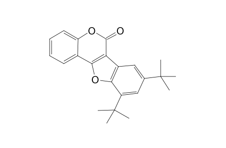 8,10-Ditert-butyl-6-benzofuro[3,2-C][1]benzopyranone