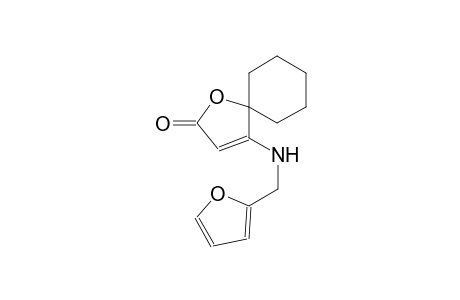 4-[(2-furylmethyl)amino]-1-oxaspiro[4.5]dec-3-en-2-one