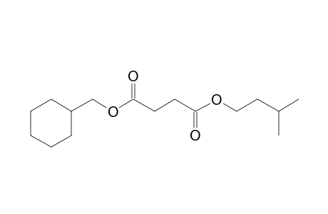 Succinic acid, cyclohexylmethyl 3-methylbutyl ester