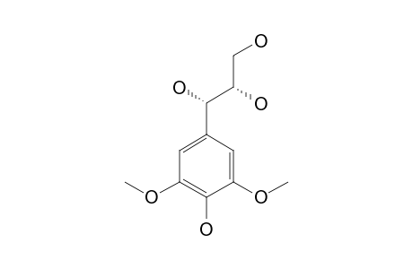 (-)-(7-R,8-S)-ERYTHRO-1-C-SYRINGYLGLYEROL