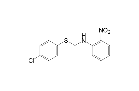 N-(p-chlorophenylthiomethyl)-o-nitroaniline