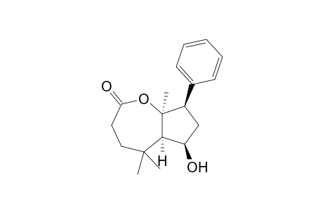 6-Hydroxy-5,5,8a-trimethyl-8-phenyl-octahydrocyclopenta[b]oxepin-2-one