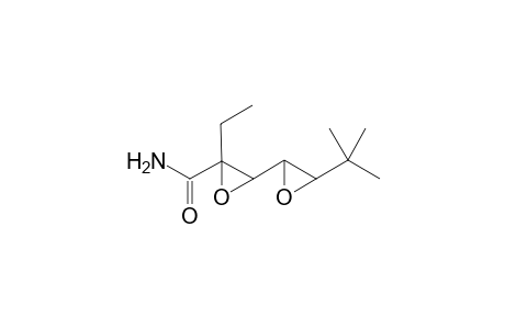 (2RS,3SR,4SR,5SR)-2,3 : 4,5-Diepoxy-2-ethyl-6,6-dimethylheptanamide