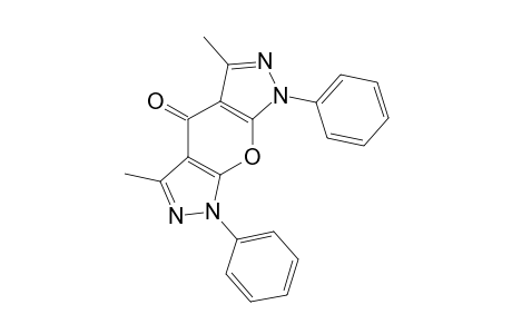 3,5-DIMETHYL-1,7-DIPHENYL-1H-PYRANO-[2,3-C:6,5-C]-DIPYRAZOL-4(7H)-ONE