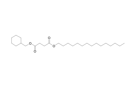 Succinic acid, cyclohexylmethyl pentadecyl ester