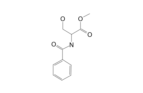 2-Benzamido-3-hydroxy-propionic acid methyl ester