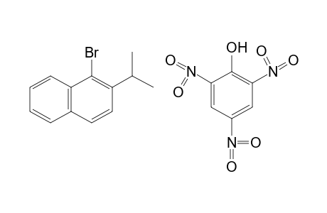1-bromo-2-isopropylnaphthalene, monopicrate