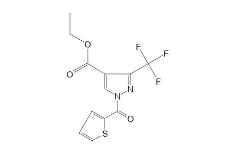 1-(2-thenoyl)-3-(trifluoromethyl)pyrazole-4-carboxylic acid, ethyl ester