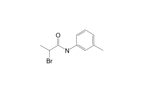 Propanamide, N-(3-methylphenyl)-2-bromo-