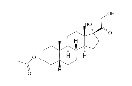 3α,17,21-trihydroxy-5β-pregnan-20-one, 3-acetate